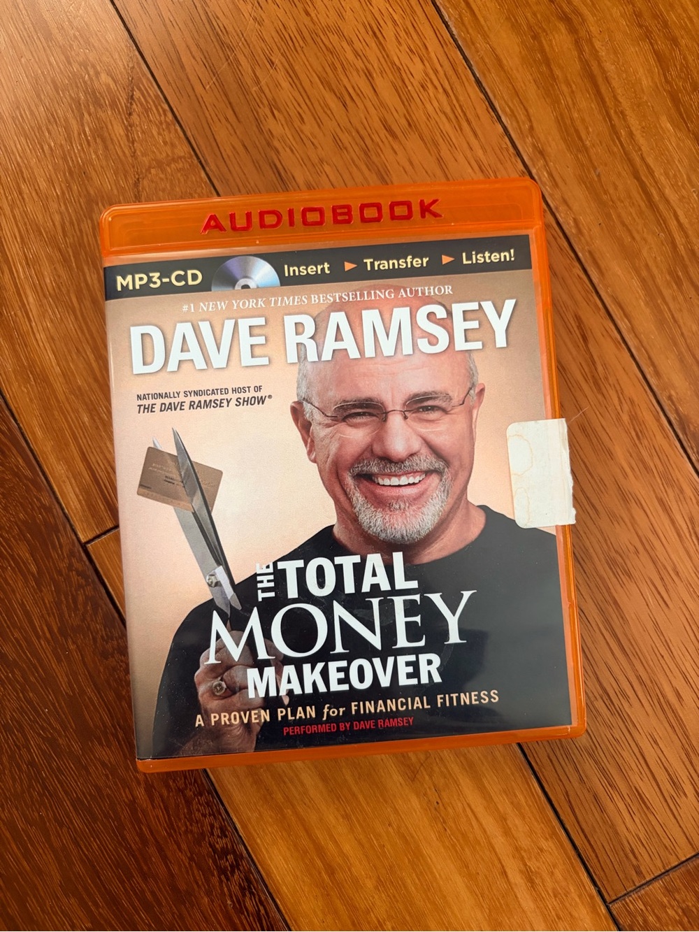 Dave Ramsey The Total Money Makeover Audiobook - Orange Case